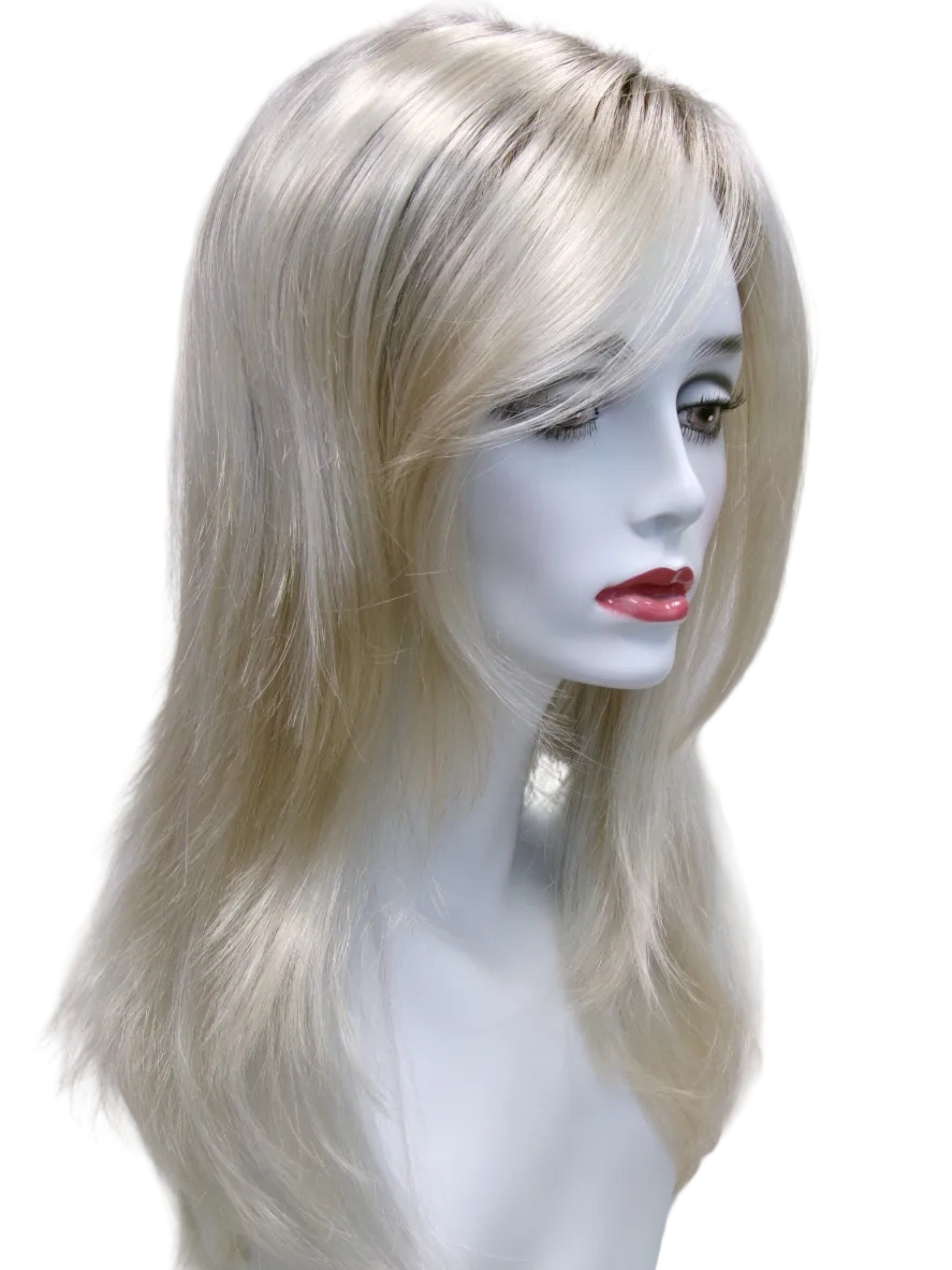 Jolie LF w/ Roots Wig - Champagne-R (FINAL SALE) Sale Item Godiva's Secret Wigs 