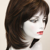 Harmony (medium wig) Medium Wig Godiva's Secret Wigs Coffee Latte 
