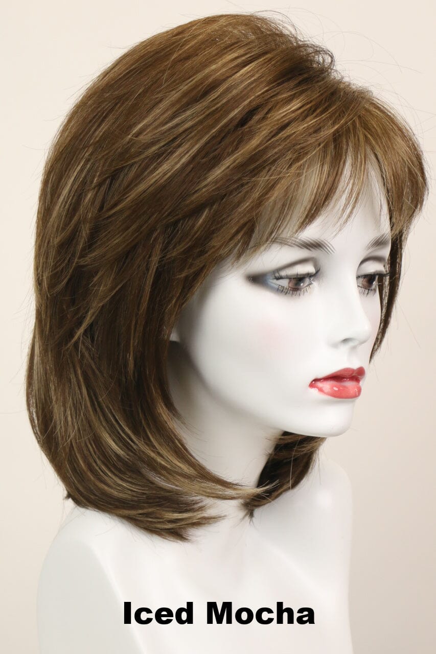 Harmony (medium wig) Medium Wig Godiva's Secret Wigs Iced Mocha 