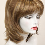 Harmony w/ Roots (medium wig) Medium Wig Godiva's Secret Wigs Mochaccino-R 