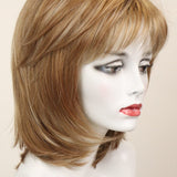 Harmony w/ Roots (medium wig) Medium Wig Godiva's Secret Wigs Nutmeg-F 