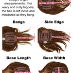 Mono Dani Top Hair Pieces Godiva's Secret Wigs 