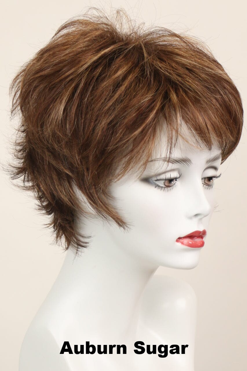 Tyra (short wig) Short Wig Godiva's Secret Wigs Auburn Sugar 