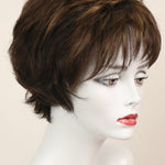 Tyra (short wig) Short Wig Godiva's Secret Wigs Coffee Latte 