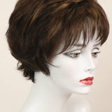 Tyra (short wig) Short Wig Godiva's Secret Wigs Coffee Latte 