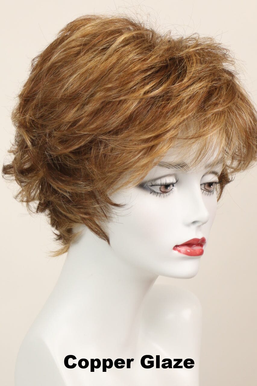 Tyra (short wig) Short Wig Godiva's Secret Wigs Copper Glaze 