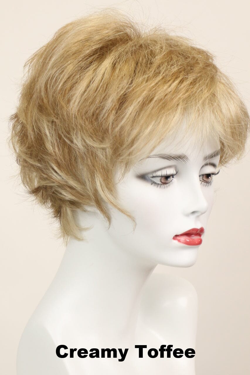 Tyra (short wig) Short Wig Godiva's Secret Wigs Creamy Toffee 