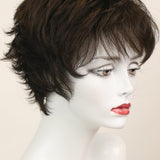 Tyra (short wig) Short Wig Godiva's Secret Wigs Dark Chocolate 