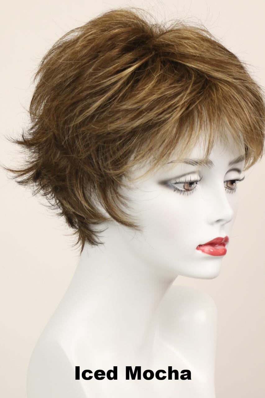 Tyra (short wig) Short Wig Godiva's Secret Wigs Iced Mocha 