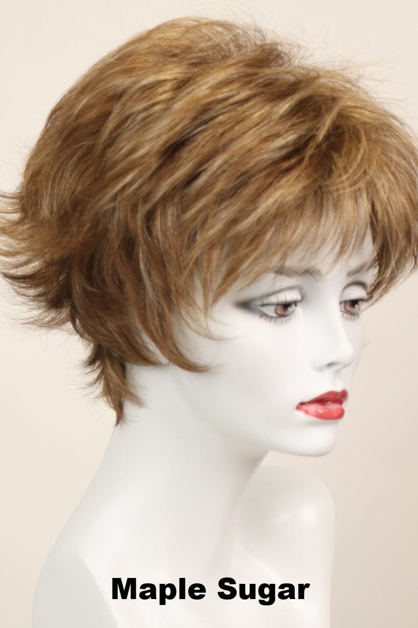 Tyra (short wig) Short Wig Godiva's Secret Wigs Maple Sugar 