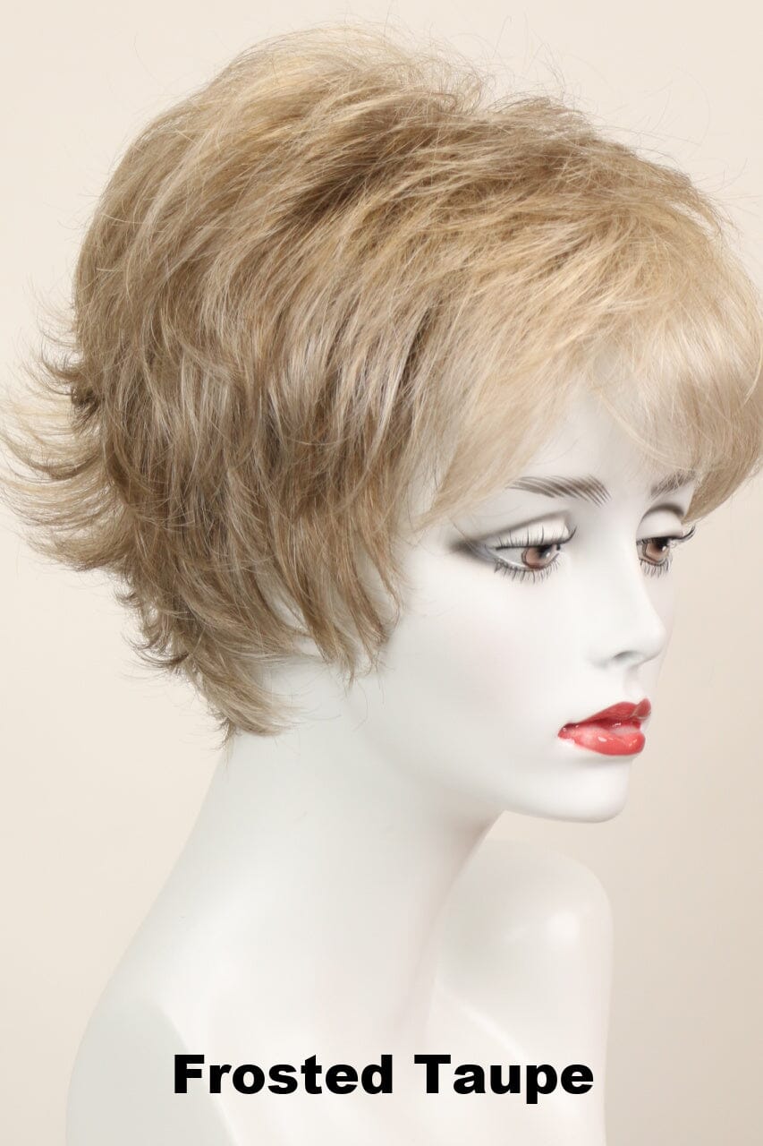 Tyra (short wig) Short Wig Godiva's Secret Wigs Frosted Taupe 