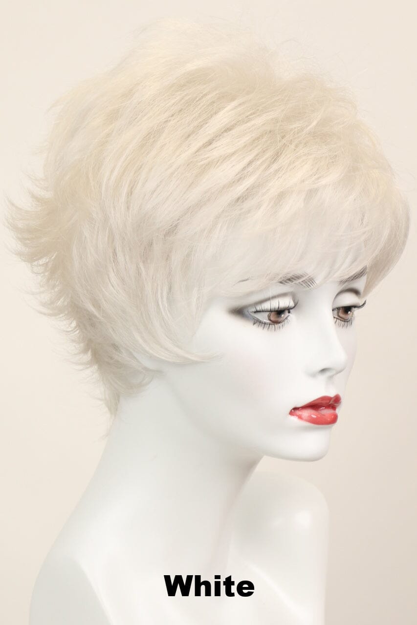 Tyra (short wig) Short Wig Godiva's Secret Wigs White 