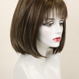 Aria w/ Roots (medium wig) Medium Wig Godiva's Secret Wigs Chocolate Frost-R 