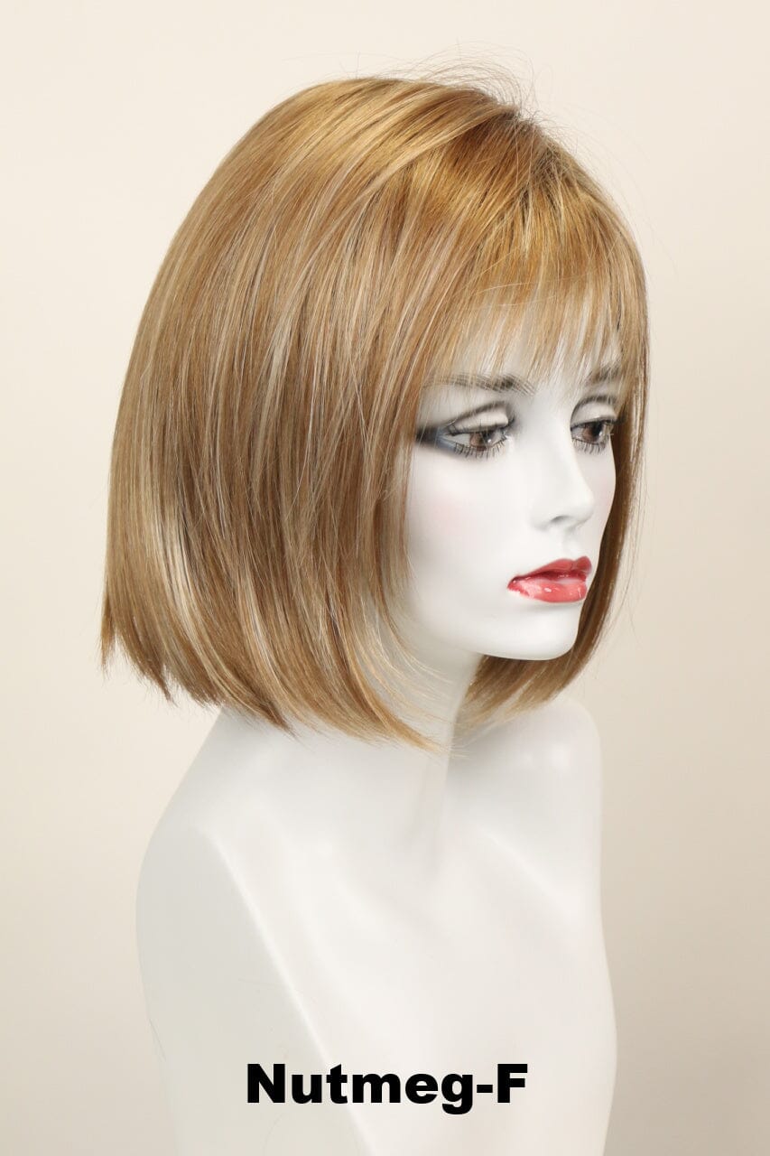 Aria w/ Roots (medium wig) Medium Wig Godiva's Secret Wigs Nutmeg-F 