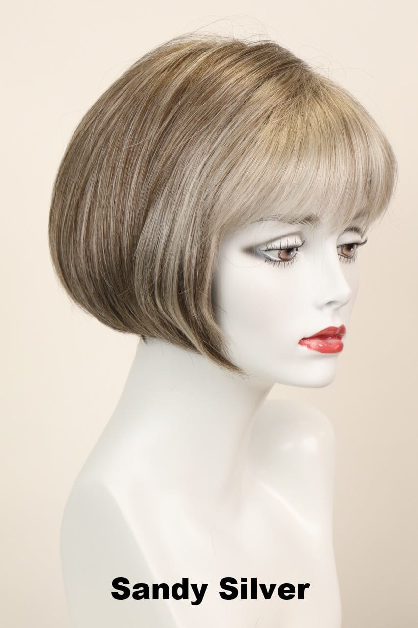Carly (medium wig) Medium Wig Godiva's Secret Wigs Sandy Silver 