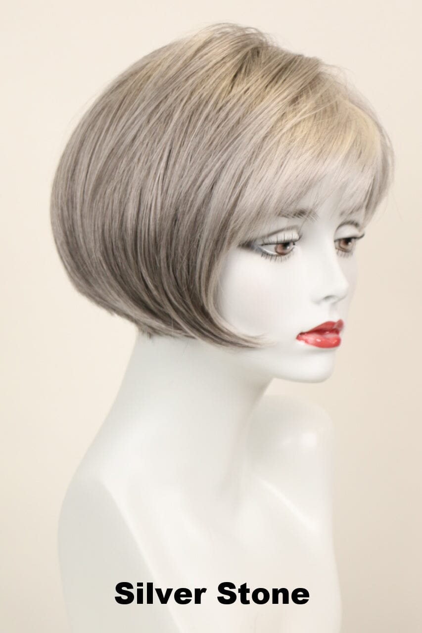Carly (medium wig) Medium Wig Godiva's Secret Wigs Silver Stone 