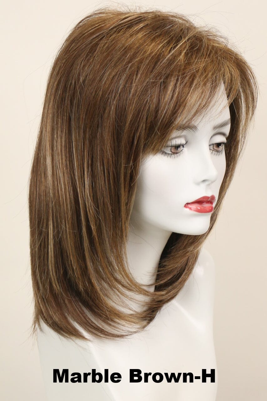 Diana LF (long wig) Long Wig 26 Marble Brown-H 