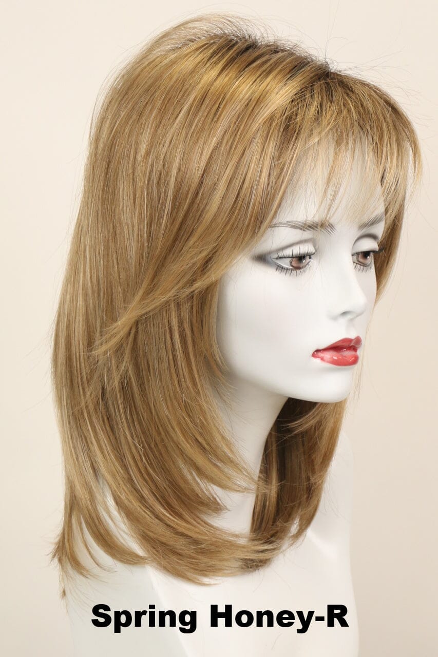 Diana LF w/ Roots (long wig) Long Wig 26 Spring Honey-R 