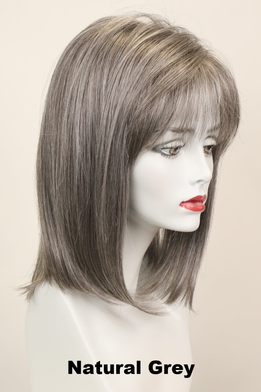 Hope (medium wig) Medium Wig Godiva's Secret Wigs Natural Grey 