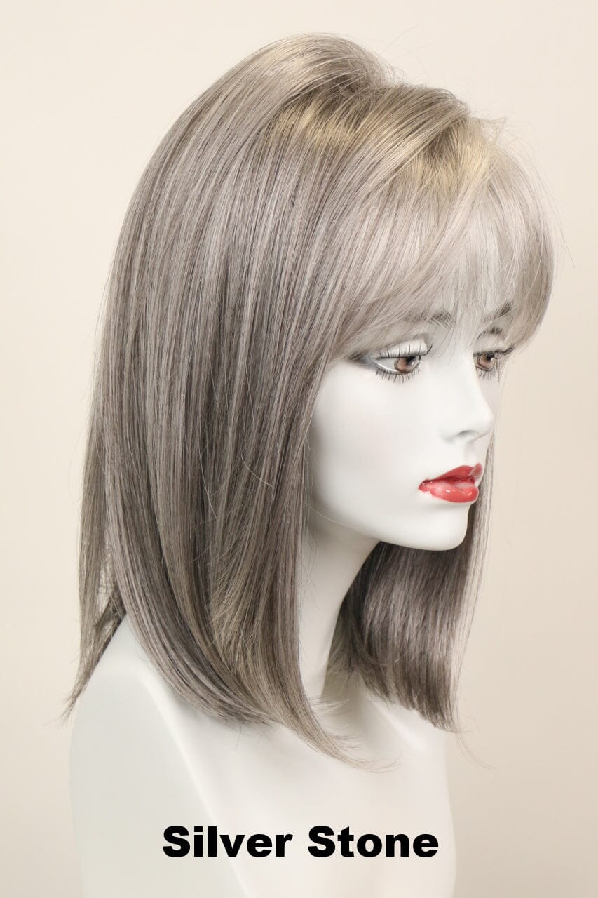 Hope (medium wig) Medium Wig Godiva's Secret Wigs Silver Stone 