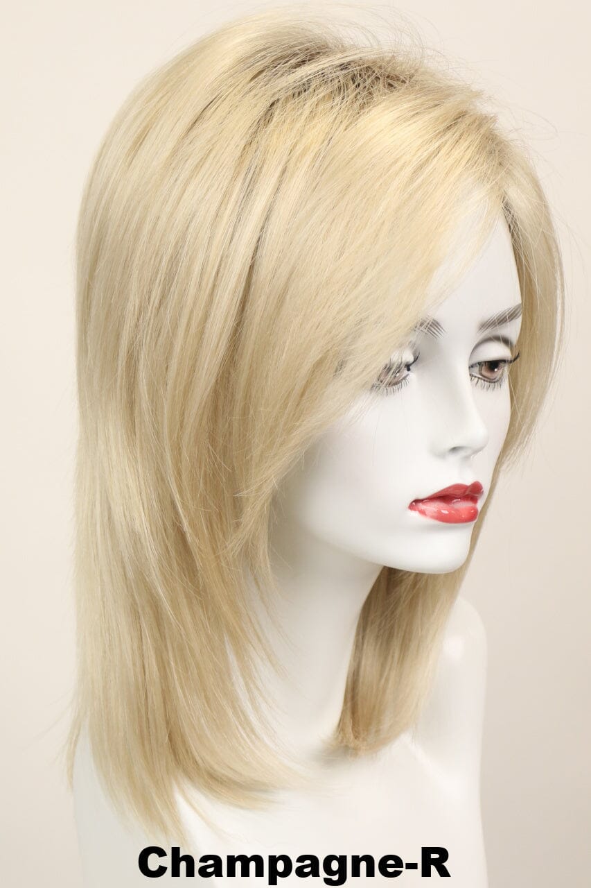Jenna w/ Roots (long wig) Long Wig Godiva's Secret Wigs Champagne-R 