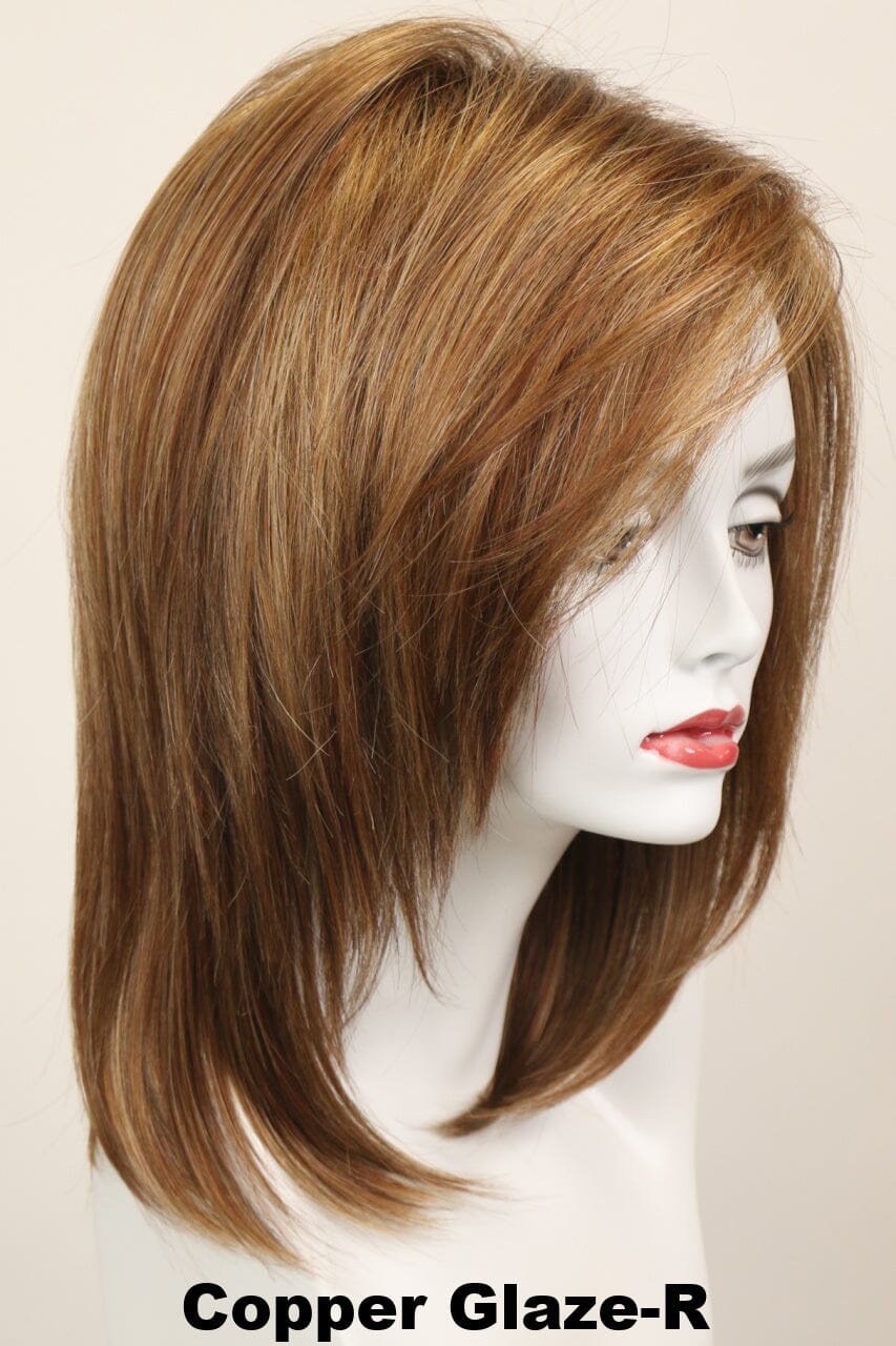 Jenna w/ Roots (long wig) Long Wig Godiva's Secret Wigs Copper Glaze-R 