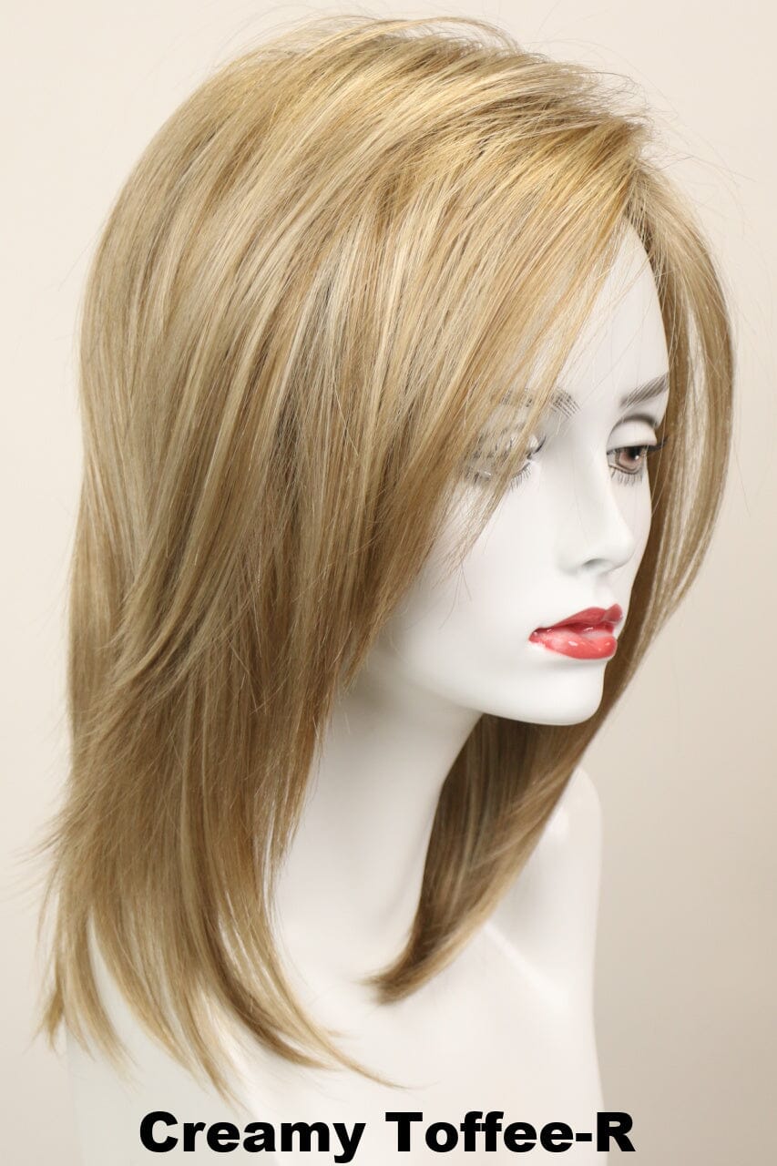 Jenna w/ Roots (long wig) Long Wig Godiva's Secret Wigs Creamy Toffee-R 