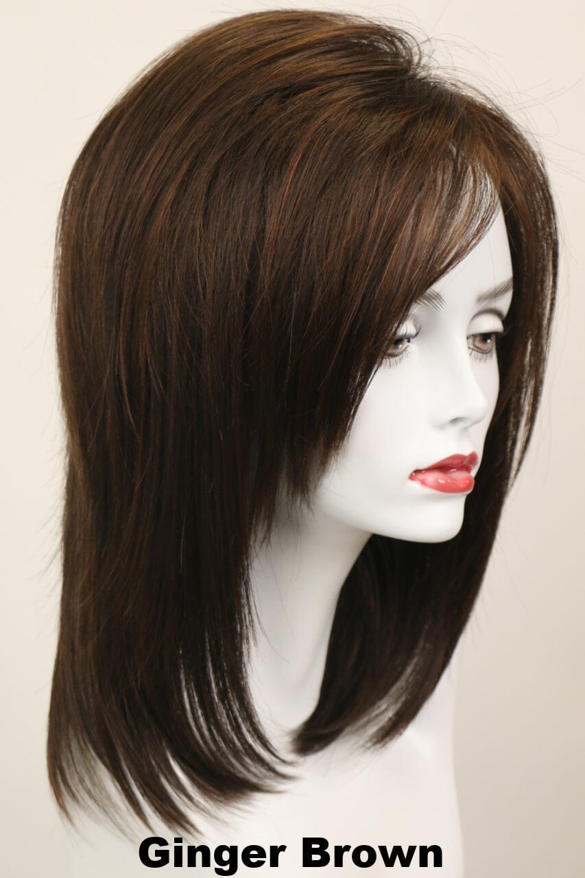 Jenna (long wig) Long Wig Godiva's Secret Wigs Ginger Brown 