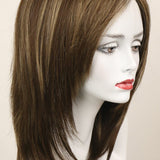 Jenna w/ Roots (long wig) Long Wig Godiva's Secret Wigs Iced Mocha-R 