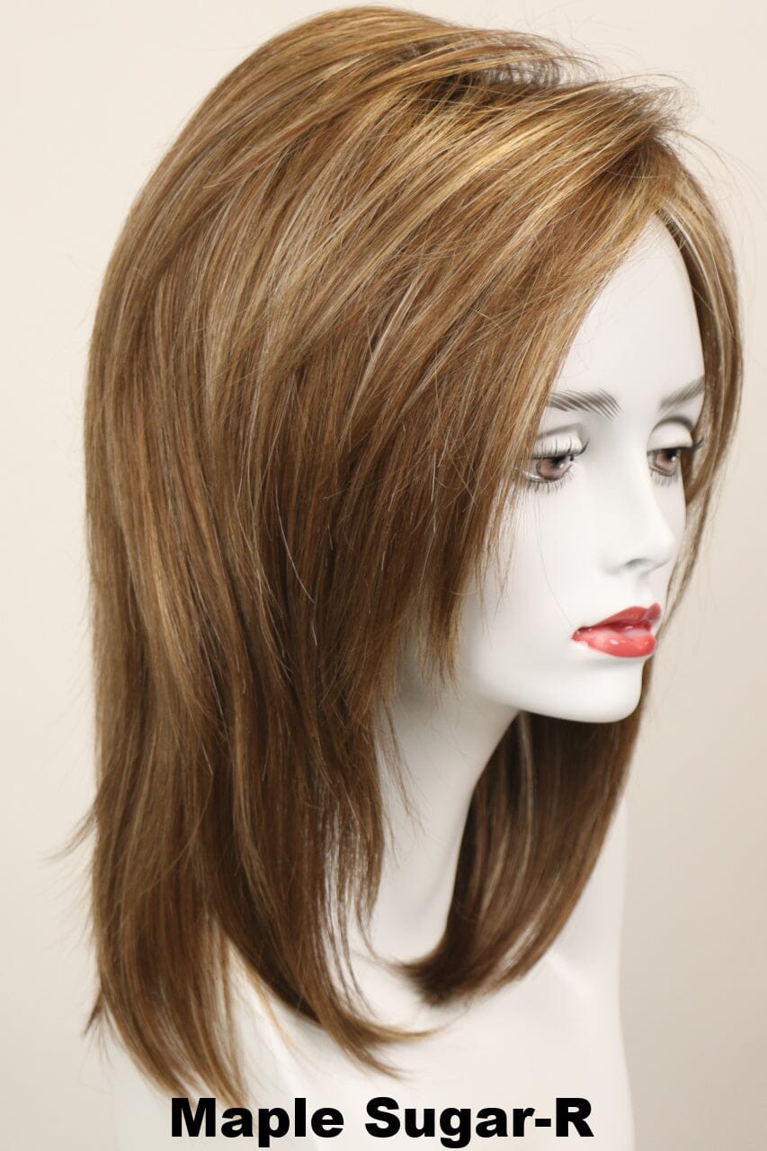 Jenna w/ Roots (long wig) Long Wig Godiva's Secret Wigs Maple Sugar-R 