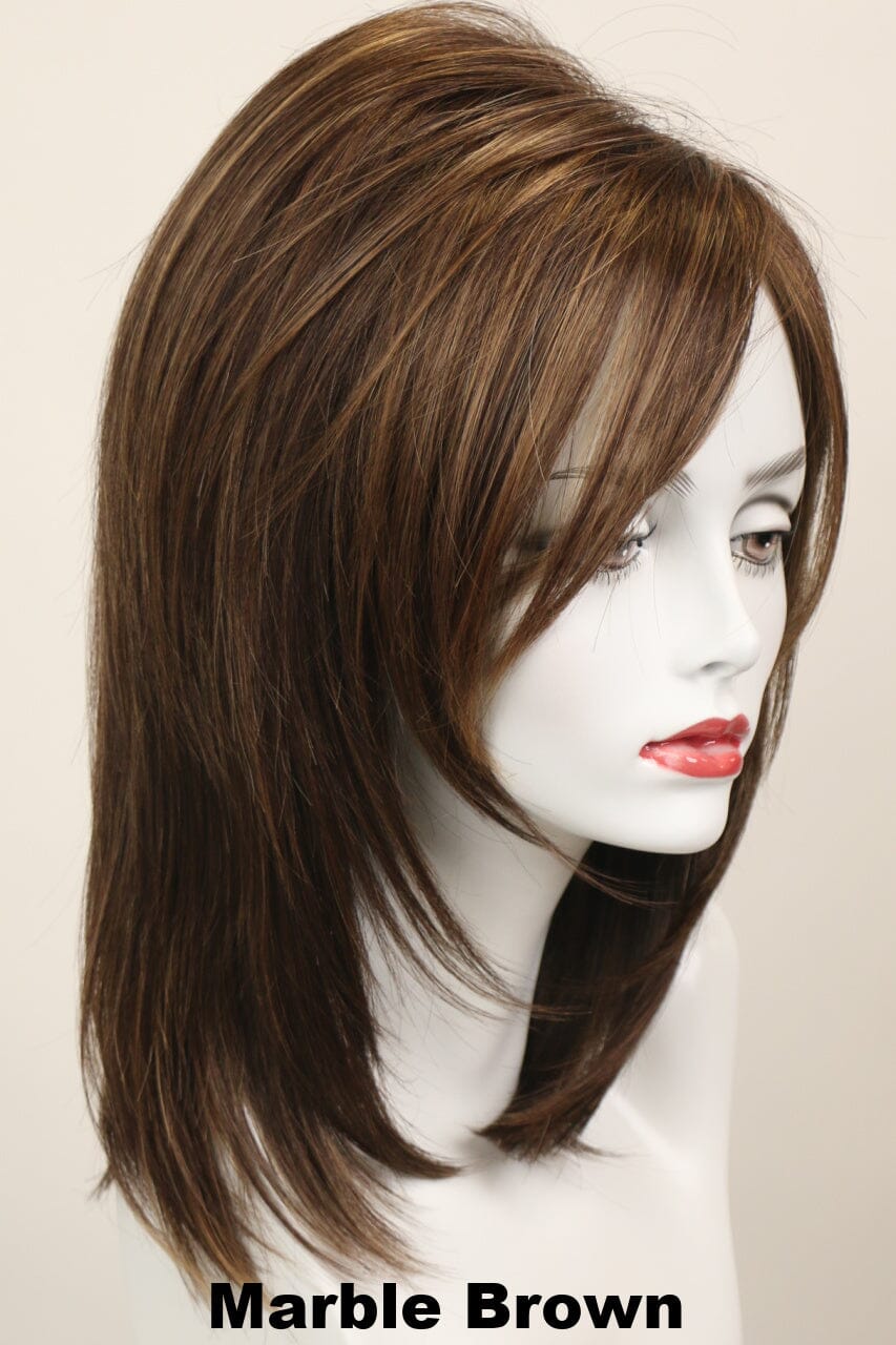 Jenna (long wig) Long Wig Godiva's Secret Wigs Marble Brown 