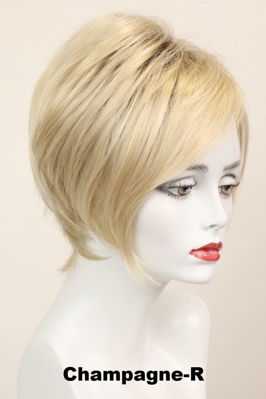 Kelly w/ Roots (short wig) Short Wig Godiva's Secret Wigs Champagne-R 