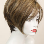 Kelly w/ Roots (short wig) Short Wig Godiva's Secret Wigs Chocolate Frost-R 