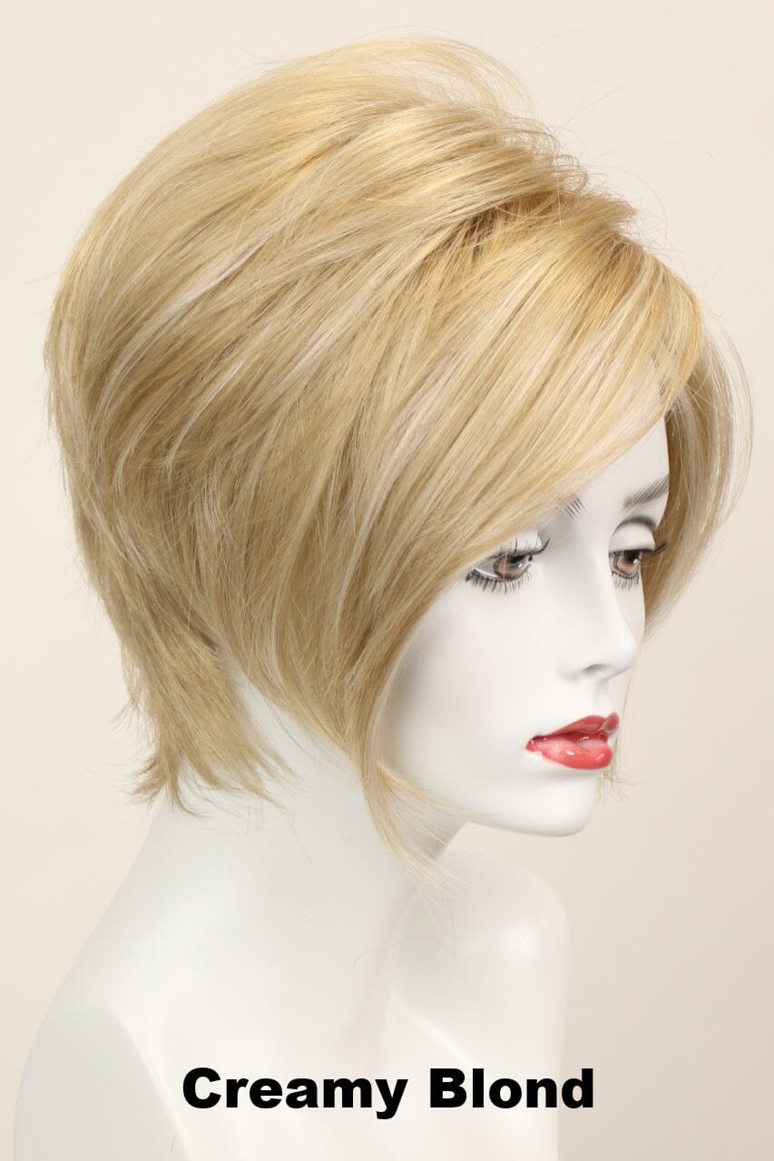 Kelly (short wig) Short Wig Godiva's Secret Wigs Creamy Blond 