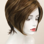 Kelly w/ Roots (short wig) Short Wig Godiva's Secret Wigs Iced Mocha-R 