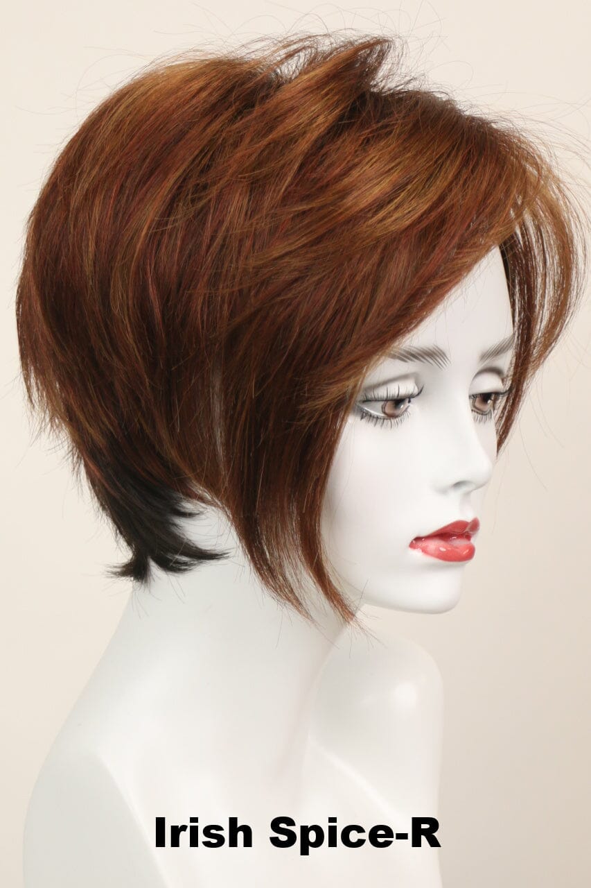 Kelly w/ Roots (short wig) Short Wig Godiva's Secret Wigs Irish Spice-R 