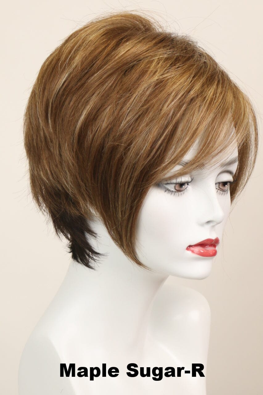 Kelly w/ Roots (short wig) Short Wig Godiva's Secret Wigs Maple Sugar-R 