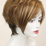 Kelly w/ Roots (short wig) Short Wig Godiva's Secret Wigs Mochaccino-R 