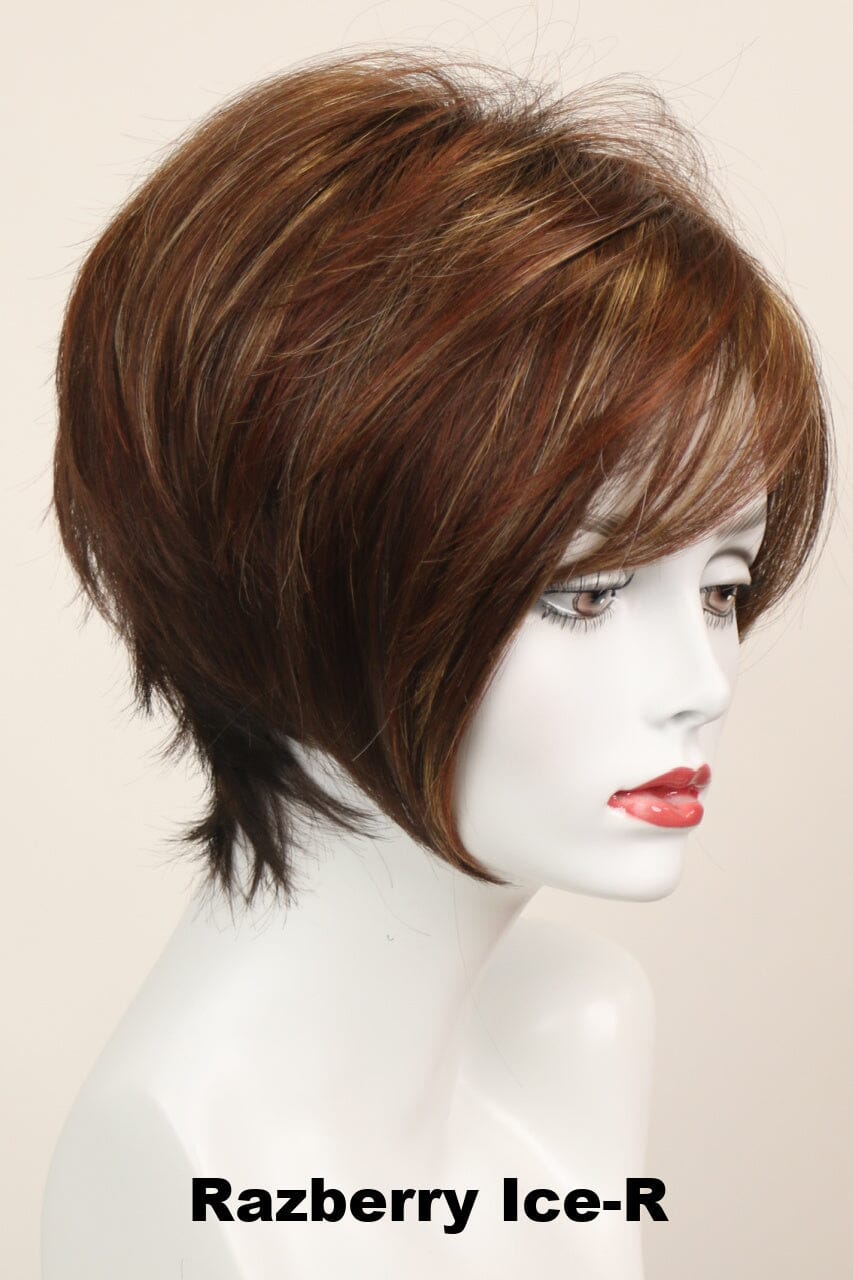 Kelly w/ Roots (short wig) Short Wig Godiva's Secret Wigs Razberry Ice-R 