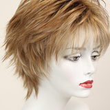 Lisa w/ Roots (medium wig) Medium Wig Godiva's Secret Wigs Nutmeg-F 