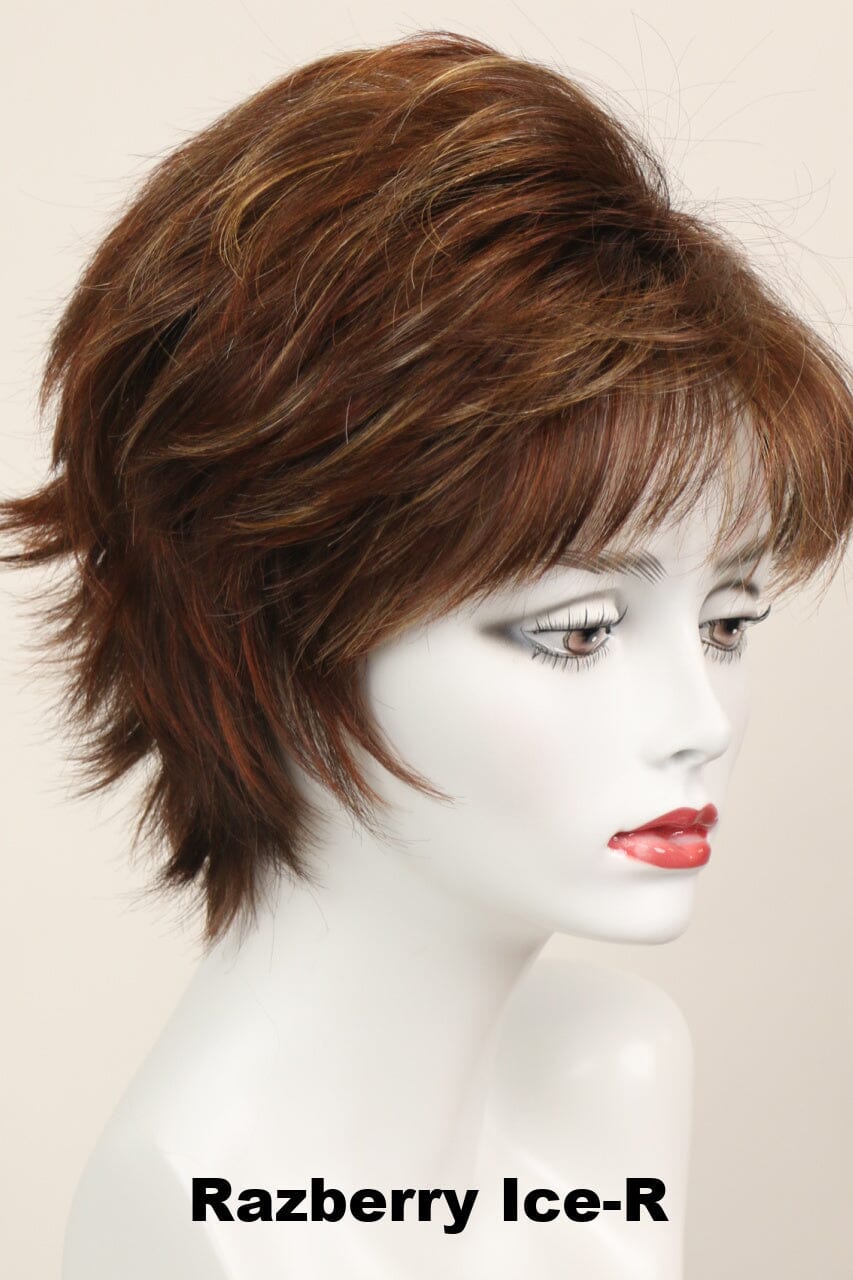 Lisa w/ Roots (medium wig) Medium Wig Godiva's Secret Wigs Razberry Ice-R 