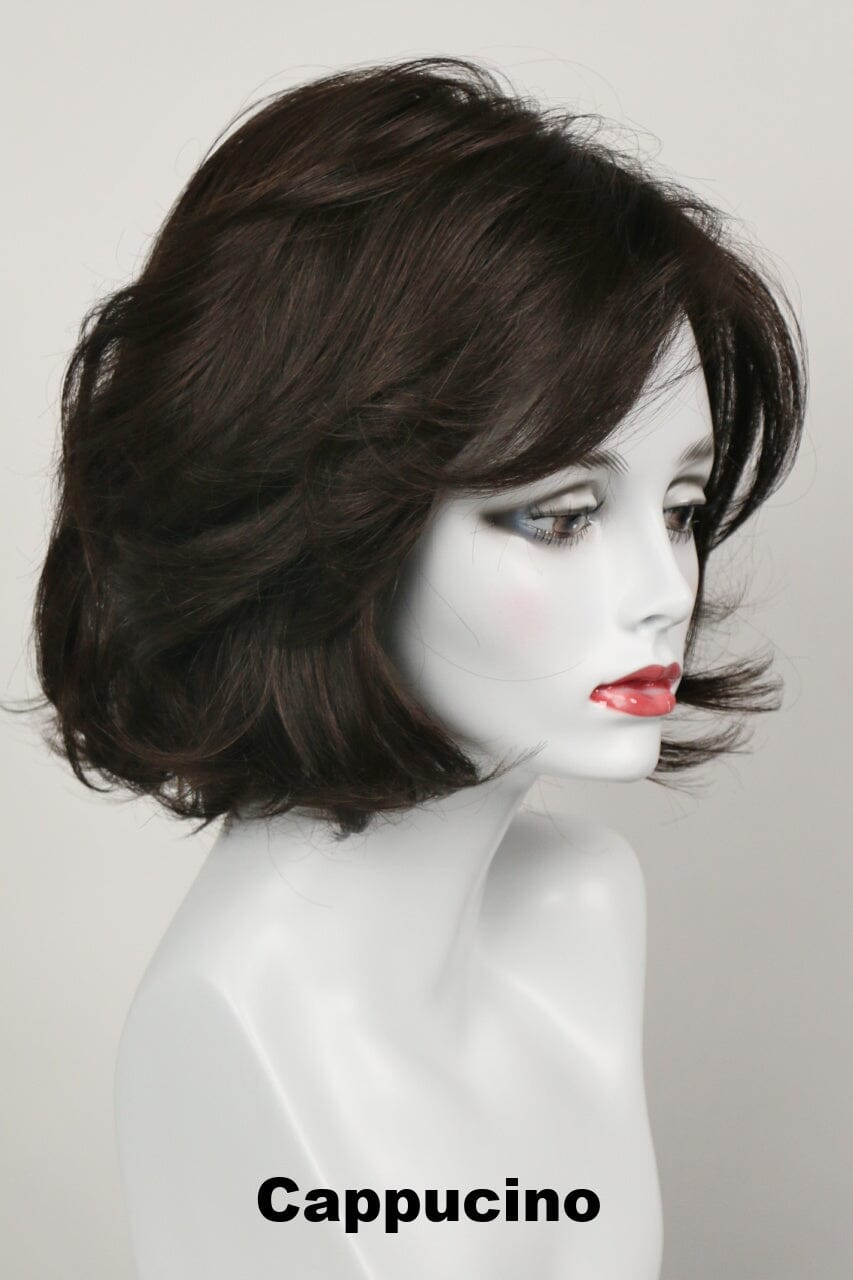 Monroe (medium wig) Medium Wig Godiva's Secret Wigs Cappucino 