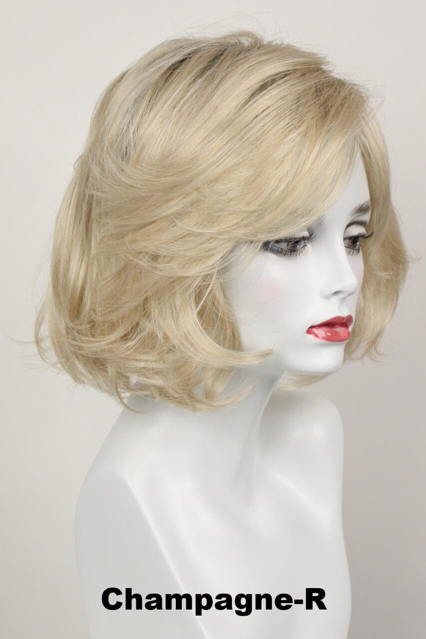 Monroe w/ Roots (medium wig) Medium Wig Godiva's Secret Wigs Champagne-R 