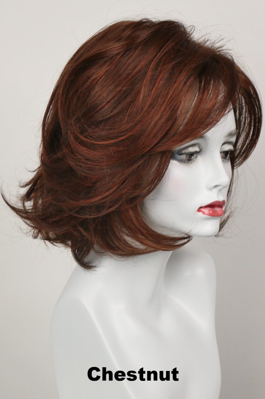 Monroe (medium wig) Medium Wig Godiva's Secret Wigs Chestnut 