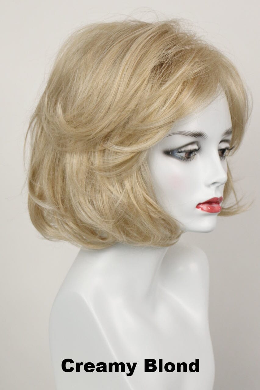 Monroe (medium wig) Medium Wig Godiva's Secret Wigs Creamy Blond 