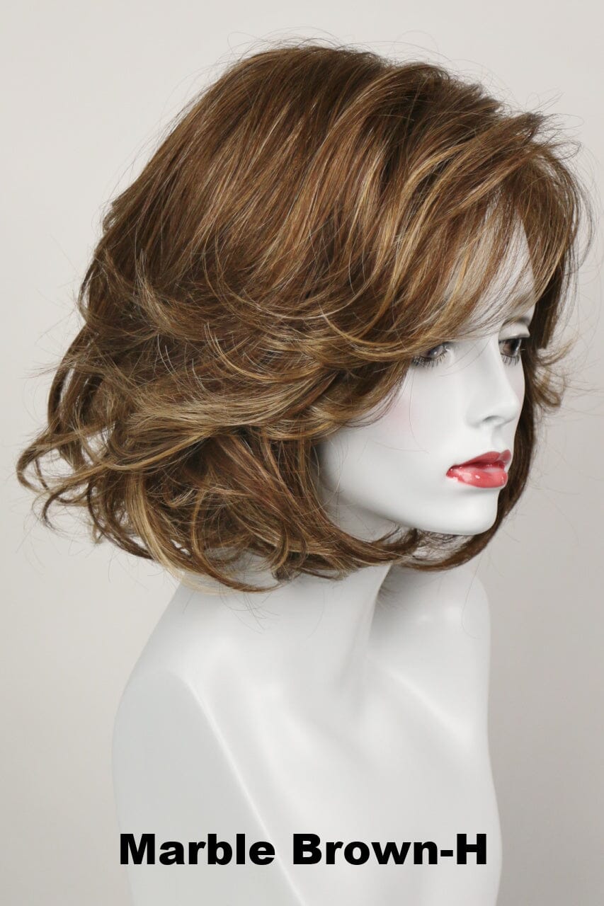 Monroe (medium wig) Medium Wig Godiva's Secret Wigs Marble Brown-H 