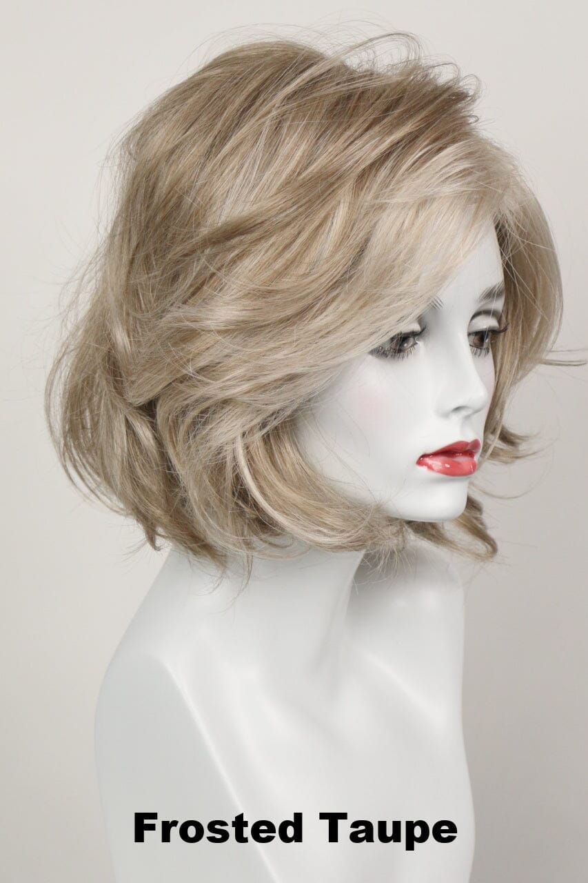 Monroe (medium wig) Medium Wig Godiva's Secret Wigs Frosted Taupe 
