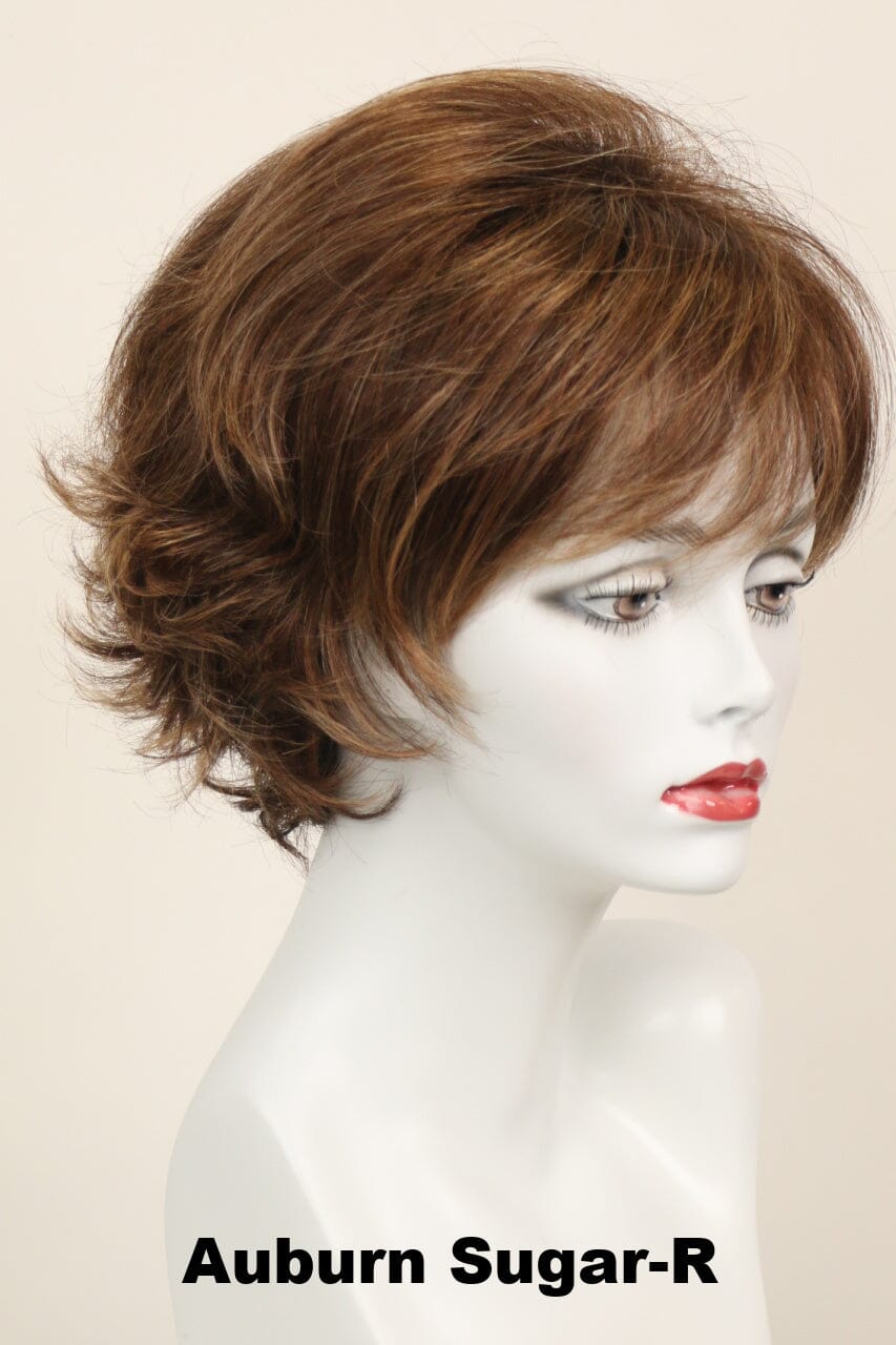 Nina w/ Roots (medium wig) Medium Wig Godiva's Secret Wigs Auburn Sugar-R 