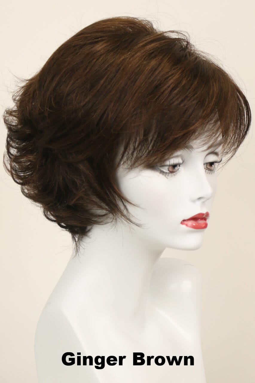 Nina (medium wig) Medium Wig Godiva's Secret Wigs Ginger Brown 