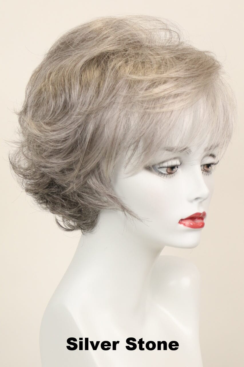 Nina (medium wig) Medium Wig Godiva's Secret Wigs Silver Stone 